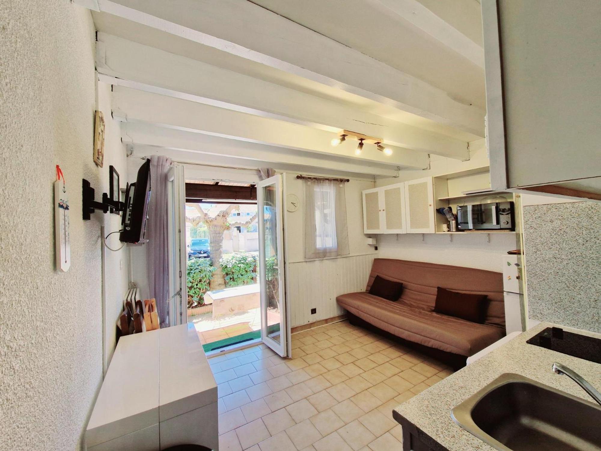 Villa T2 Cabine 500M De La Plage Portiragnes Exterior foto